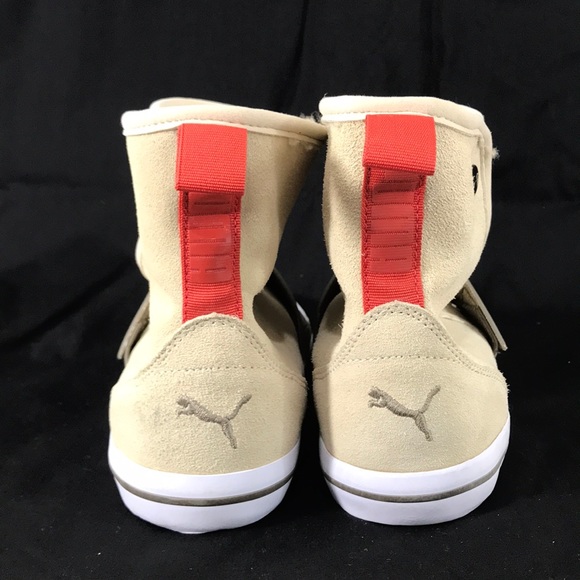 Puma Mid High Suede Shearling Shoe - Picture 3 of 8